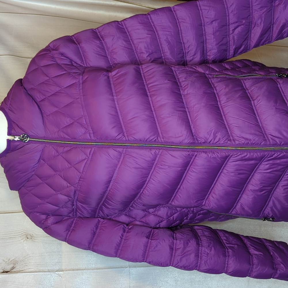 Michael Kors Packable Down Coat Size 2x Purple